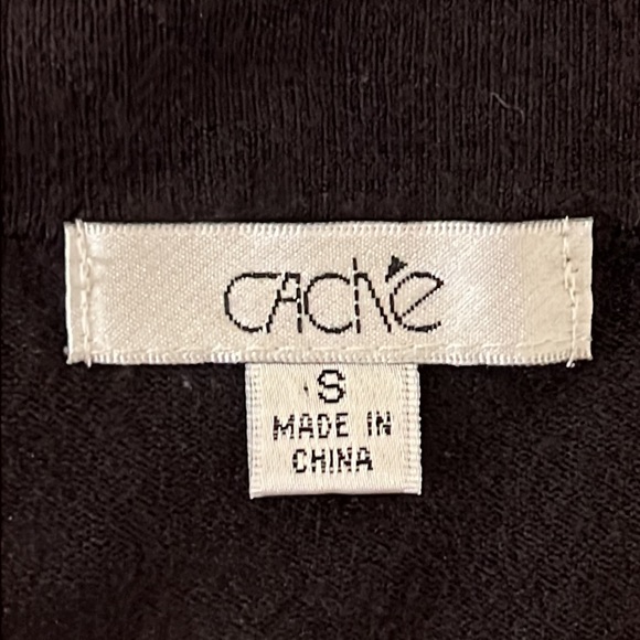 CACHE ZIPPERED SWEATSHIRT IN CHOCOLATE BROWN - Picture 6 of 7